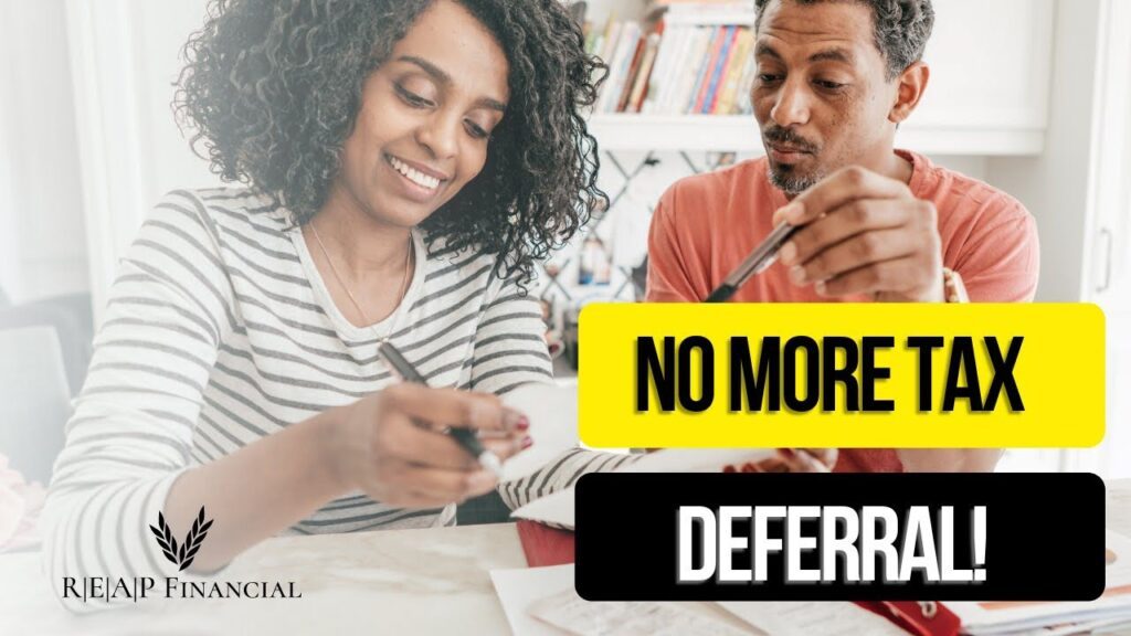 No More Tax Deferral - A Complete Solution